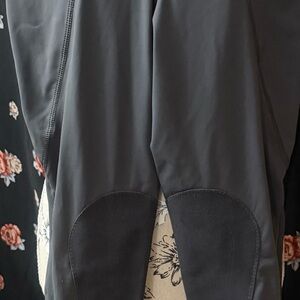 Women's Black Joggers with Reinforced Knees